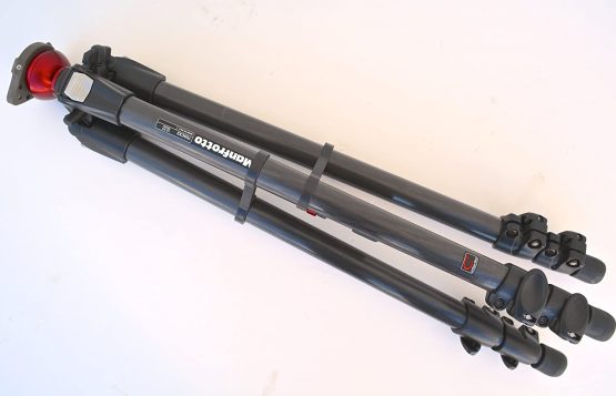 Manfrotto 755CX3 Mdeve 50mm Half Ball Carbon Fiber Tripod with Center Column