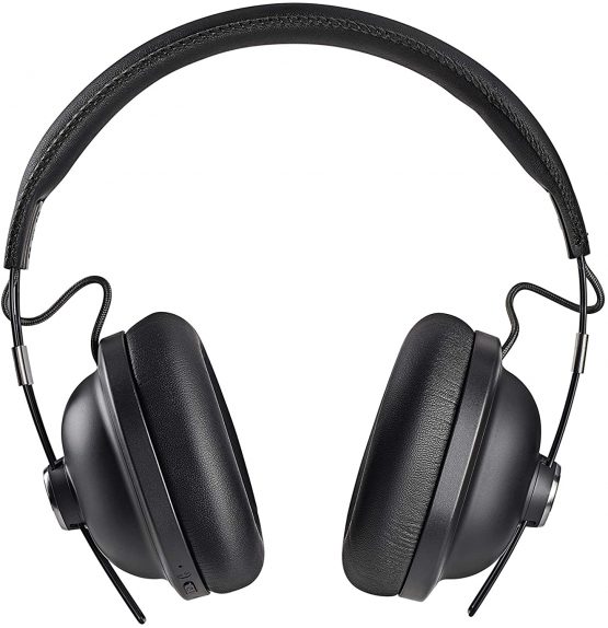 Panasonic RP-HTX90NE-K Wireless Overhead Bluetooth, Noise Cancelling Headphones with Microphone and Smart Voice Control, Retro Look and Comfortable Design Includes Detachable Cable - Black - Image 2