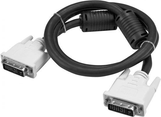 StarTech 1m DVI-D Dual Link Cable - Male to Male DVI-D Digital Video Monitor Cable - 25 pin DVI-D Cable M/M Black 1 Meter - 2560x1600 (DVIDDMM1M) - Image 3