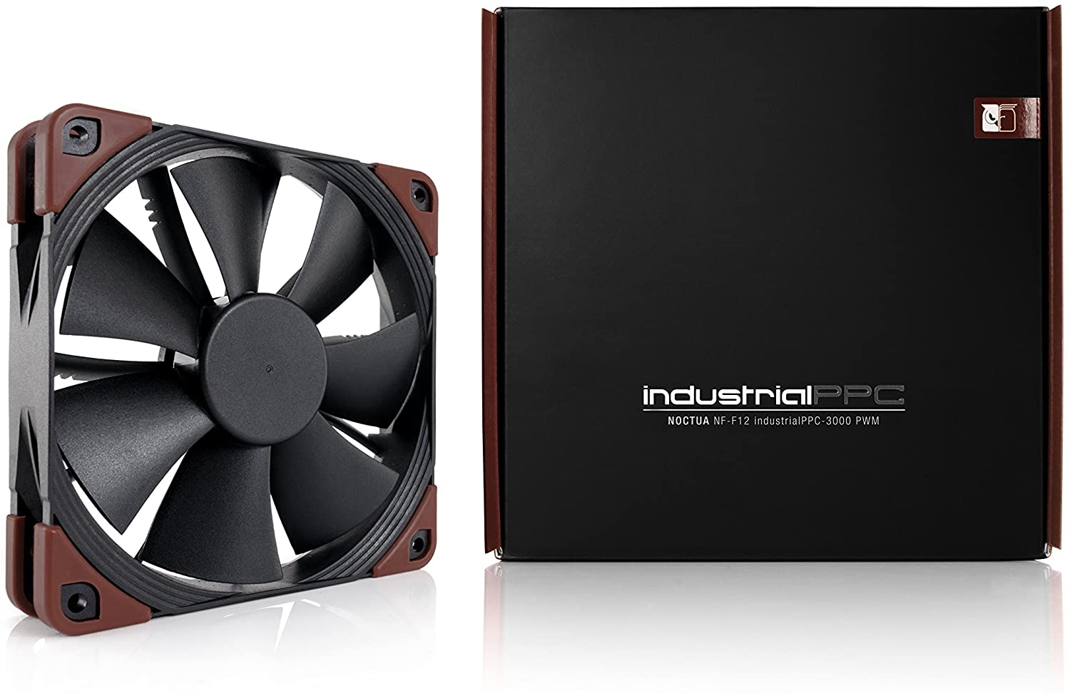 Noctua NF-F12 iPPC 3000 PWM, Heavy Duty Cooling Fan, 4-Pin, 3000 RPM (120mm, Black), 120x120x25 mm - Image 3