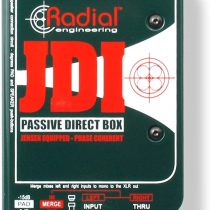 Radial Engineering R8001010JDI Single-Channel Passive Direct Box with Jensen Transformer