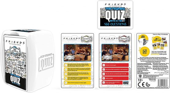 Friends Top Trumps Quiz Game - Image 4