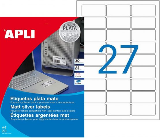 APLI 10070 – Labels, 20 Sheets