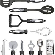 Premier Housewares Stainless Steel Tool Set, 12-Pieces