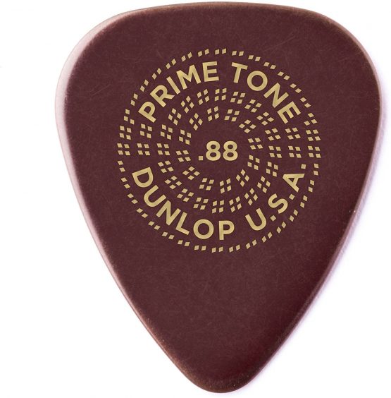Dunlop Primetone Standard .88mm Sculpted Plectra (Smooth) - 3 Pack