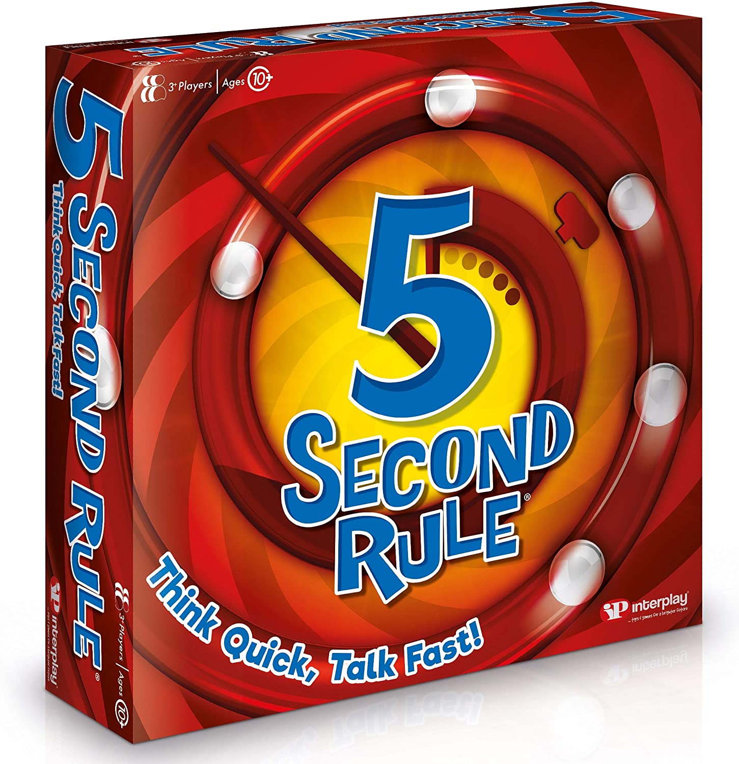 5 Second Rule GF001 Card Game, Multi, Multicolor, Large (270mm x 270mm x 70mm)