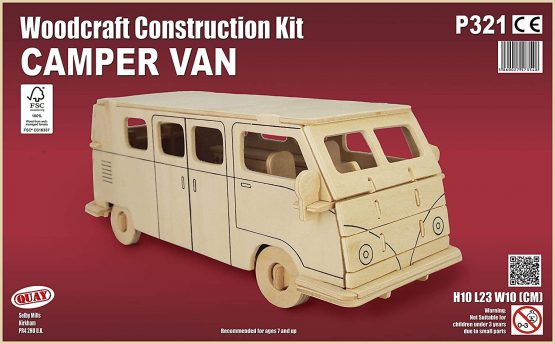 Quay Camper Van Woodcraft Construction Kit FSC - Image 2