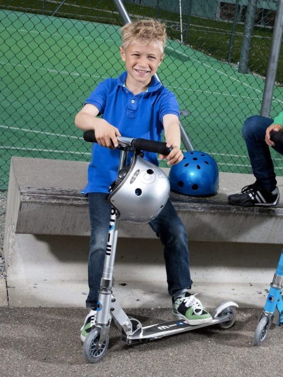 Micro Sprite Scooter - Silver - Image 4
