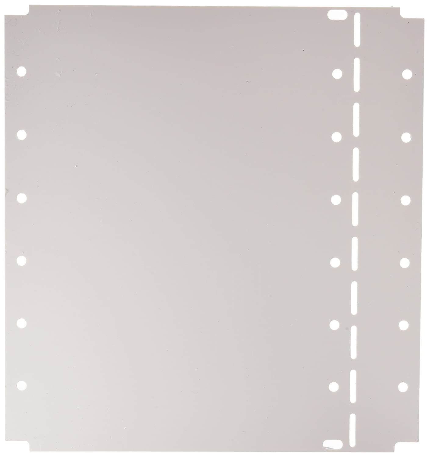 Schneider Electric 04952 FORM 4 CABLE GLAND PLATE 5/6 MODULES, White