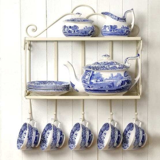 Spode Blue Italian Seconds Teapot 1.1 Litres - Image 2