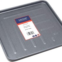 33cm Square Crisper Oven Baking Tray, British Made with Teflon Select Non Stick by Lets Cook Cookware