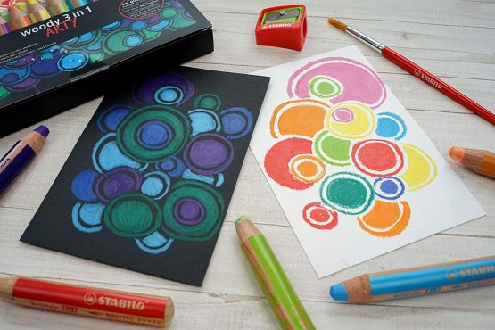 Multi-Talented Pencil - STABILO woody 3 in 1 ARTY Wallet of 6 Assorted Colours + Sharpener - Image 4