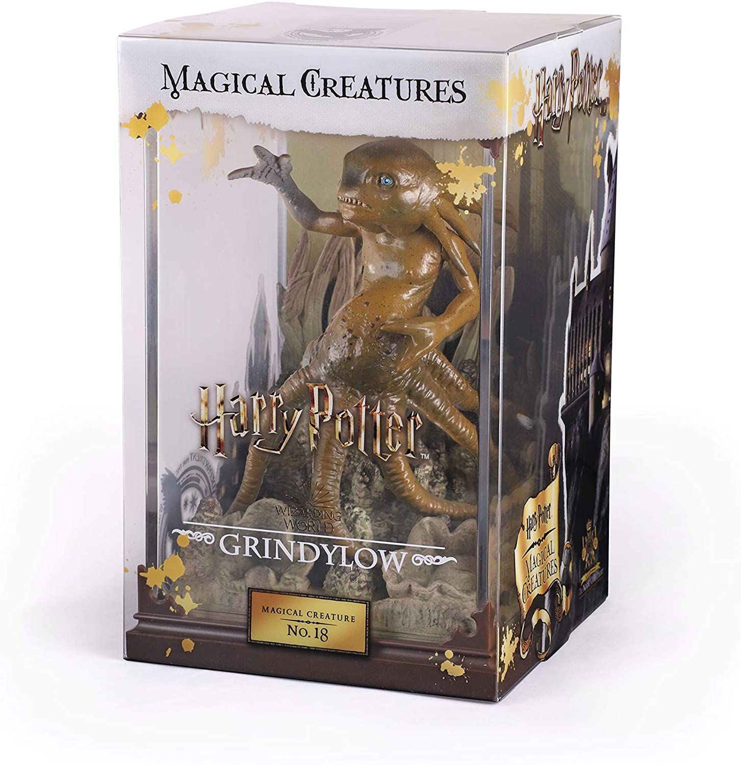 The Noble Collection Harry Potter Magical Creatures Grindylow, Hand-Painted Magical Creature #18
