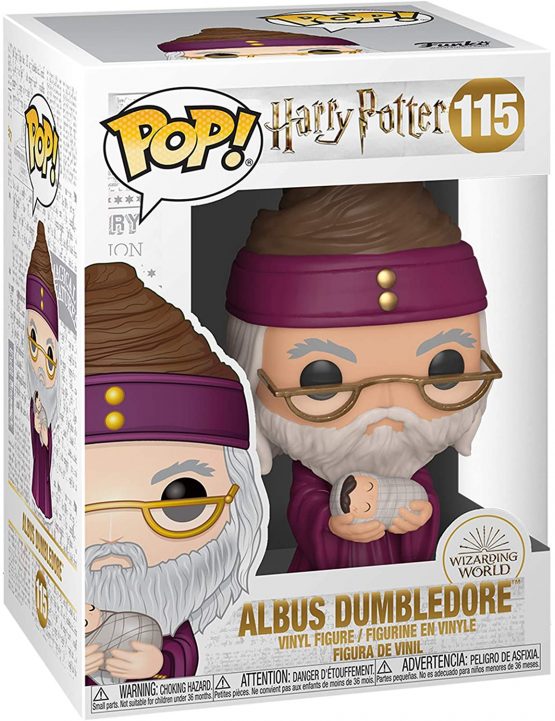 Funko 48067 POP Potter-Dumbledore w/Baby Harry Collectible Toy, Multicolour - Image 2