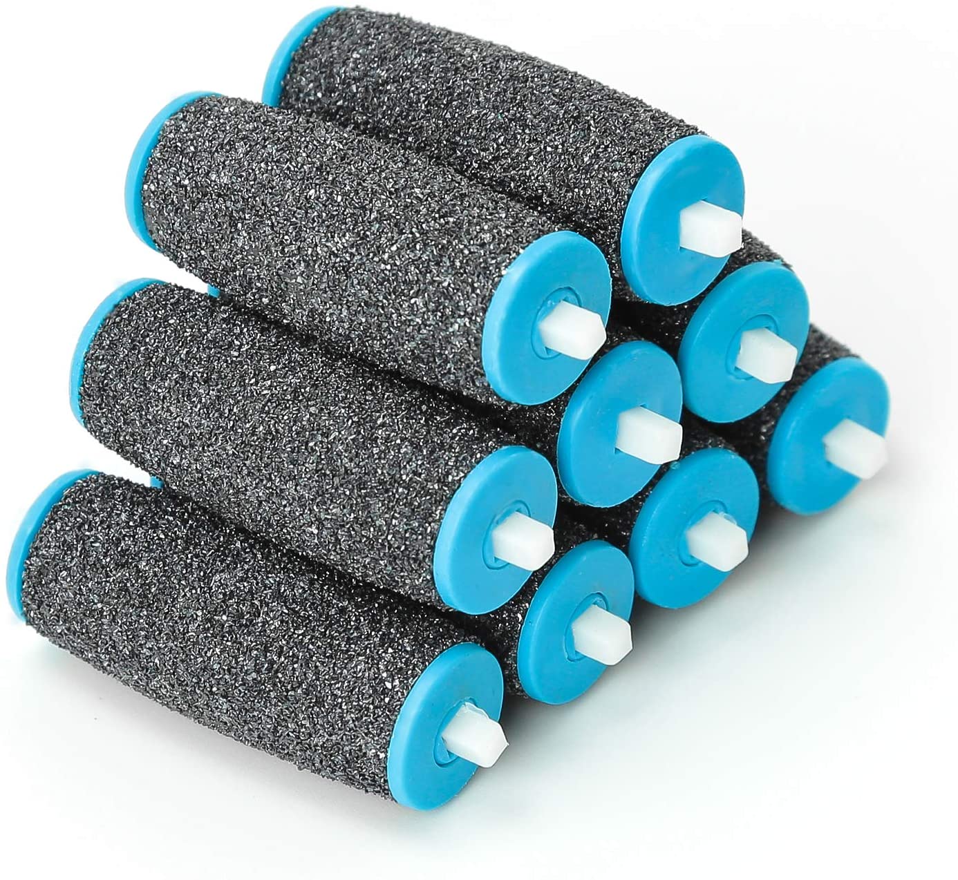 9Pcs Pedi Replacement Rollers Heads Refills, Extra Coarse for Pedicure Hard Skin Remover, 9 Extra Coarse