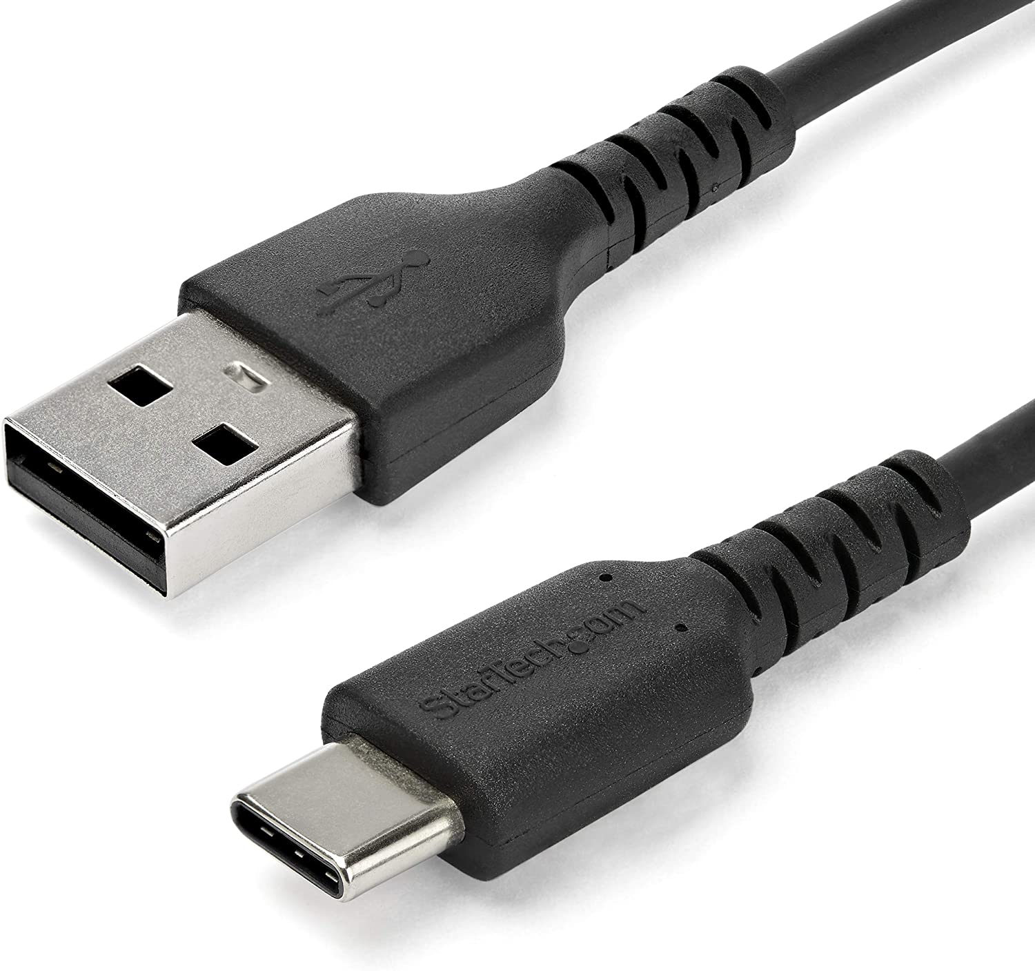 StarTech.com 1m USB A to USB C Charging Cable, Durable Fast Charge & Sync USB 2.0 to USB Type C Data Cord