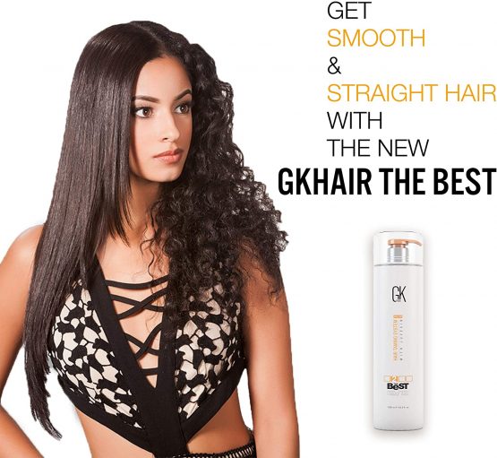GK HAIR Global Keratin The Best (33.8 Fl Oz/1000ml) Smoothing Keratin Hair Treatment - Professional Brazilian Complex Blowout Straightening For Silky Smooth & Frizz Free Hair - Image 4