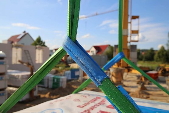 Braun 20022HB Recovery Straps 2000 kg Load 2 m in Length with Re-enforced End-Loops Green - Image 3