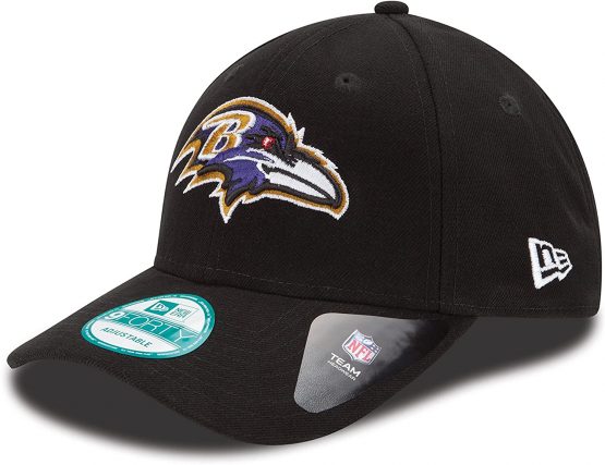 New Era Men's The League 9Forty Baltimore Ravens Offical Team Colour Baseball Cap