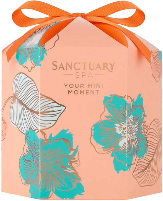 Sanctuary Spa Gift Set, Your Mini Moment Gift Box with Body Wash, Body
