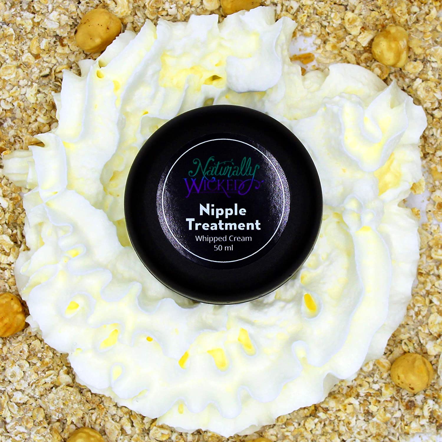 Naturally Wicked Fairy's Kiss Nipple Mousse 50ml - Natural, Vegan, Soothing Cream For Pregnancy & Breastfeeding - Image 3