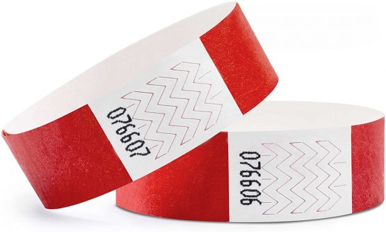 linie zwo®, Pack of 1.000 wristbands Tyvek® 19 mm