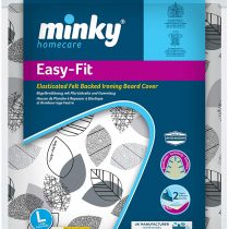 Minky PP23002000 Easy Fit Extra-Wide Ironing Board Cover, Stencil leaves , 122 x 43 cm