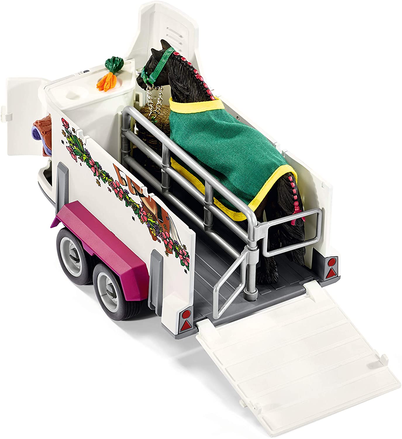 SCHLEICH 42346 Horse Club Pk Up with Horse Box, Multicoloured, 51,5 x 14,5 x 12,5 cm - Image 3