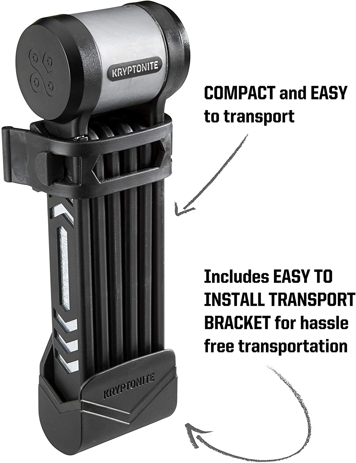 Kryptonite Kryptolok 685 Folding Bike Lock - Image 3