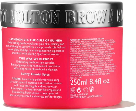 Molton Brown Fiery Pink Pepper Pampering Body Scrub, 275 g - Image 4