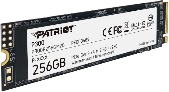 Patriot P300 M.2 PCIe Gen 3 x4 256GB Low-Power Consumption SSD,P300P256GM28 - Image 3