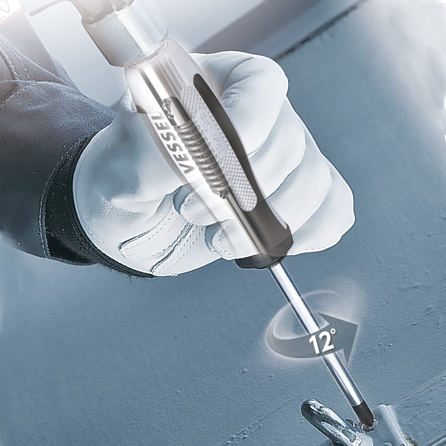 VESSEL MEGADORA IMPACTA (+2x150(6") J) Phillips Head Screwdriver, +2x150(6")j - Image 4