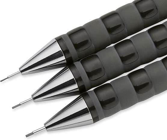 rOtring Tikky Colour-Coded Mechanical Pencil 0.70 mm, Black Barrel - Image 3