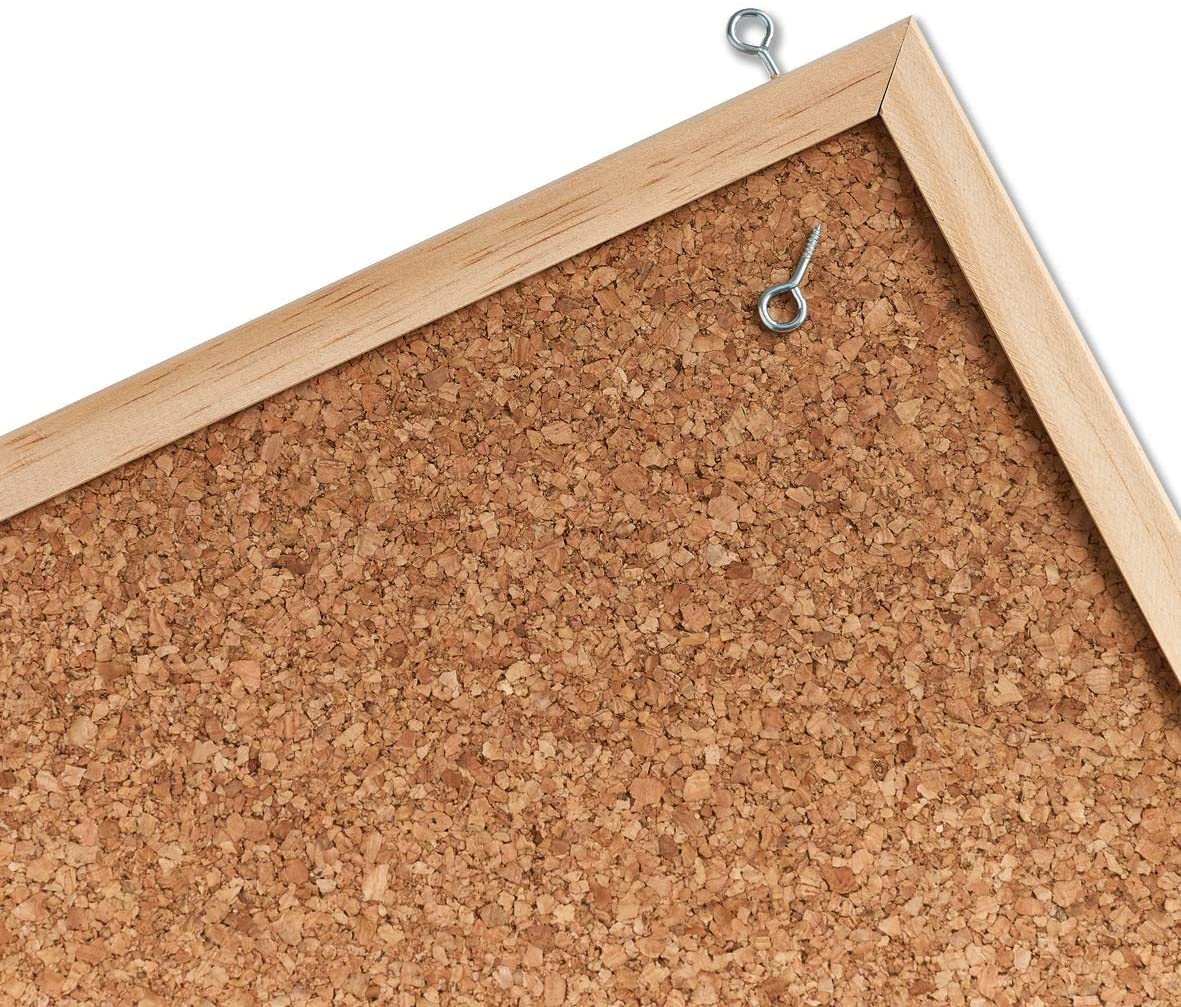 Zeller 11241 Pin Board 60 x 80 cm Natural - Image 2