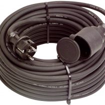 as - Schwabe Rubber Extension H07RN-F 3G2.5 IP44 Industry Construction Site Black, 60382