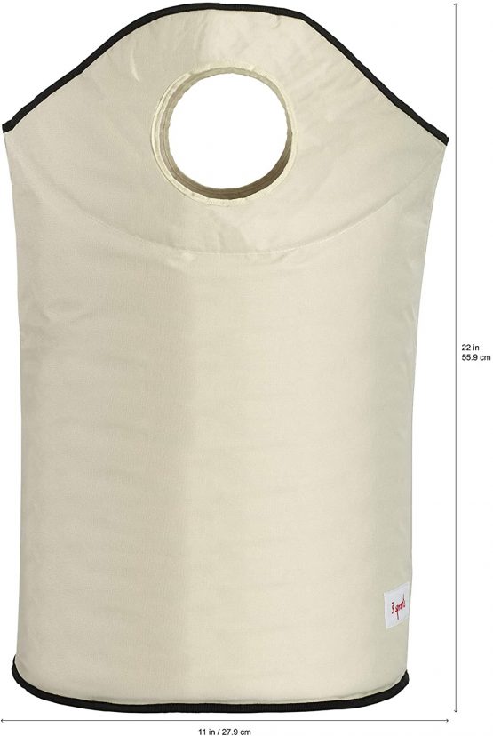 3 Sprouts Laundry Hamper – Baby Storage Basket Organiser Bin for Nursery Clothes - Image 3