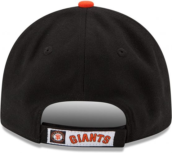 New Era Men's League San Francisco Giants Offical Team Colour Baseball Cap, Black - Image 3