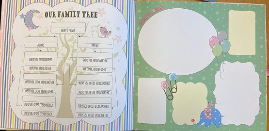 Baby's My First Year Record Log Book to Commemorate Birth Through Their First Year on Earth - White - Image 4