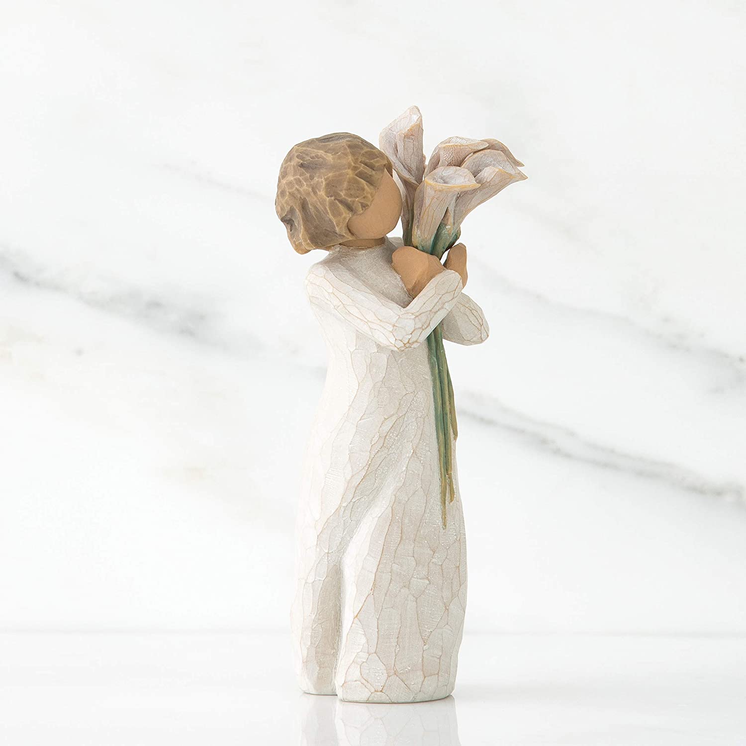 Willow Tree Beautiful Wishes Figurine, White, 6.8 x 3.7 - Image 4
