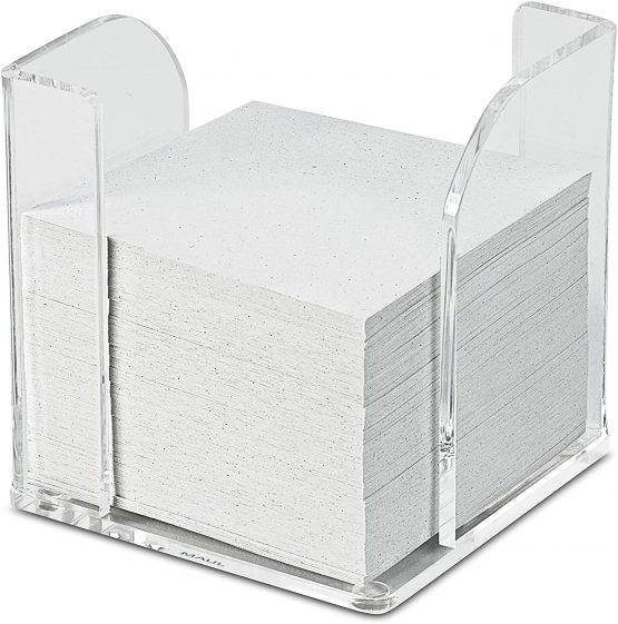 MAUL 1954005 Business Card Holder Acrylic Transparent - Image 4
