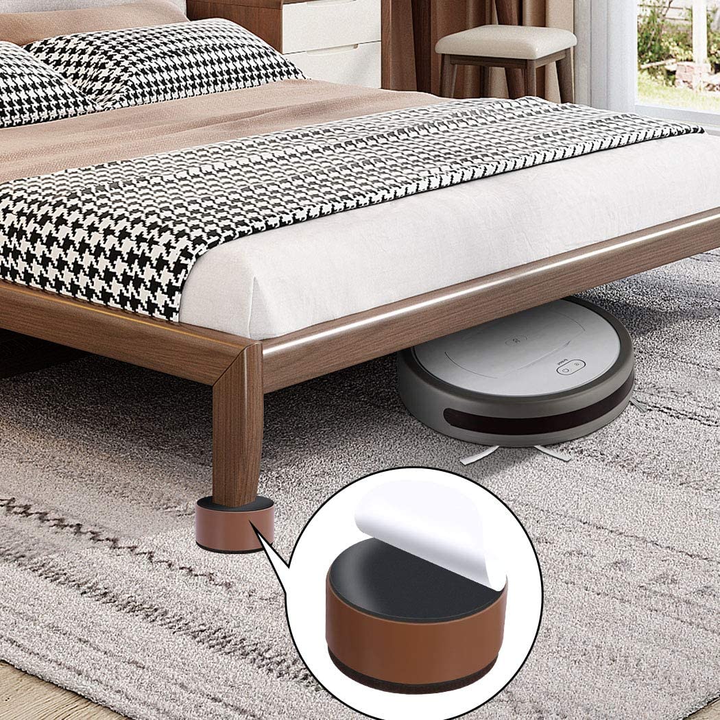 Ezprotekt 1.2" Lift Furniture Risers Carbon Steel Bed Risers - Image 4