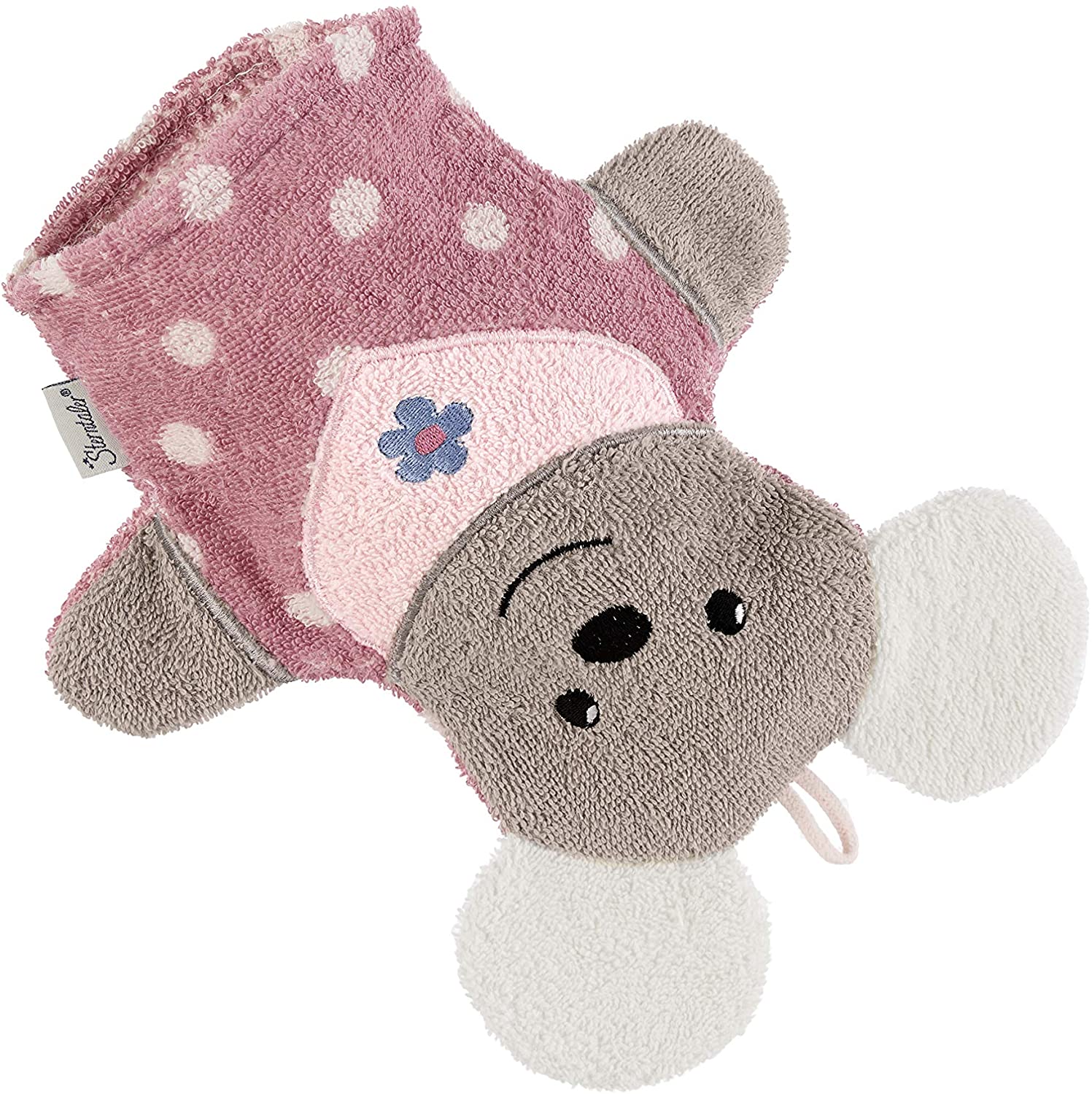 Sterntaler 7222001 Mabel Washing Mitt Pink, 1 Stück (1er Pack) - Image 3