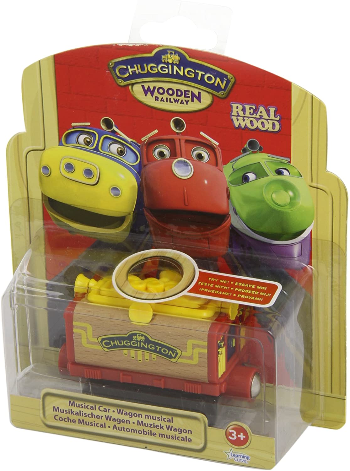 Chuggington Wooden Railway Musical Car - Image 2