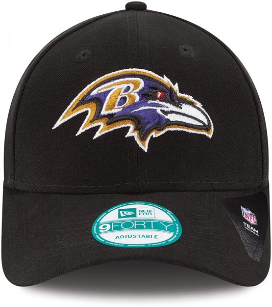 New Era Men's The League 9Forty Baltimore Ravens Offical Team Colour Baseball Cap - Image 2