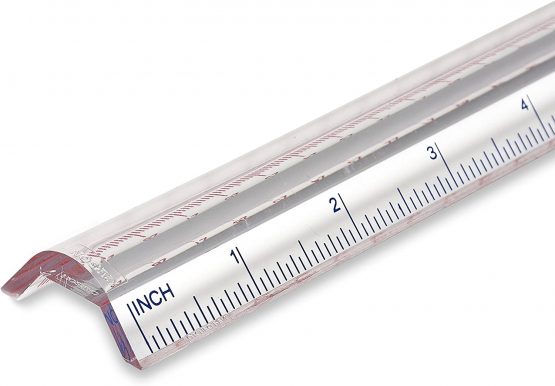 Carson MR-20 MagniRule 1.5x Bar Magnifier with 30 Centimetre Ruler - Image 2