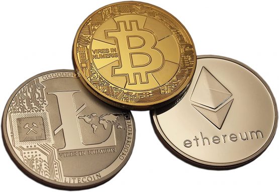 Eillwin Rare Cryptocurrency Bitcoin+Litecoin+Ethereum Coins Set & Collectable Gift