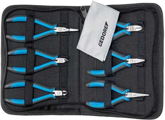 Gedore Series of Electronic Pliers for, 6 Pieces – S 8305 ESD