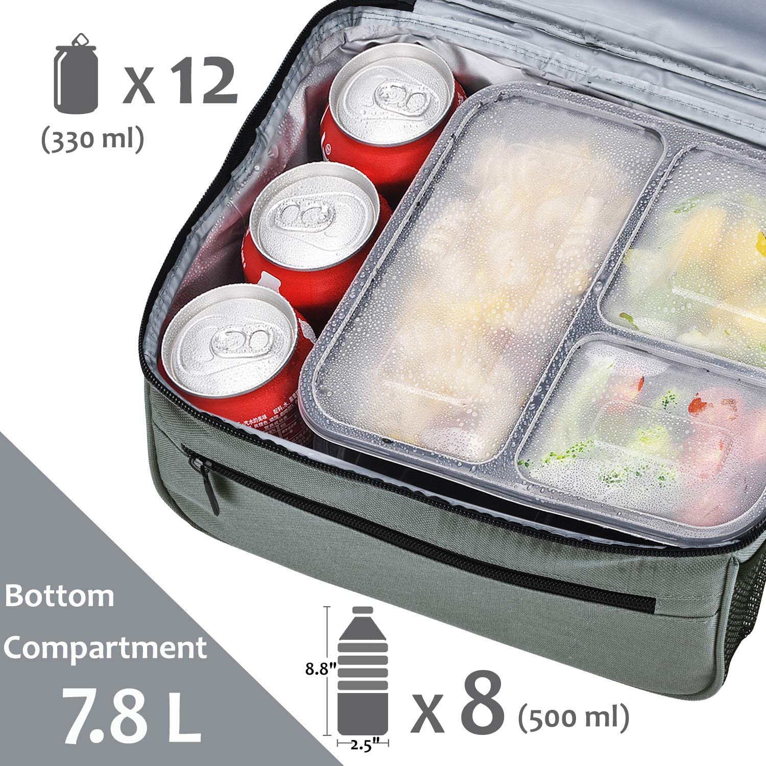 Kato Tirrinia Insulated Cool Bag 13L(22 Cans) - Image 3