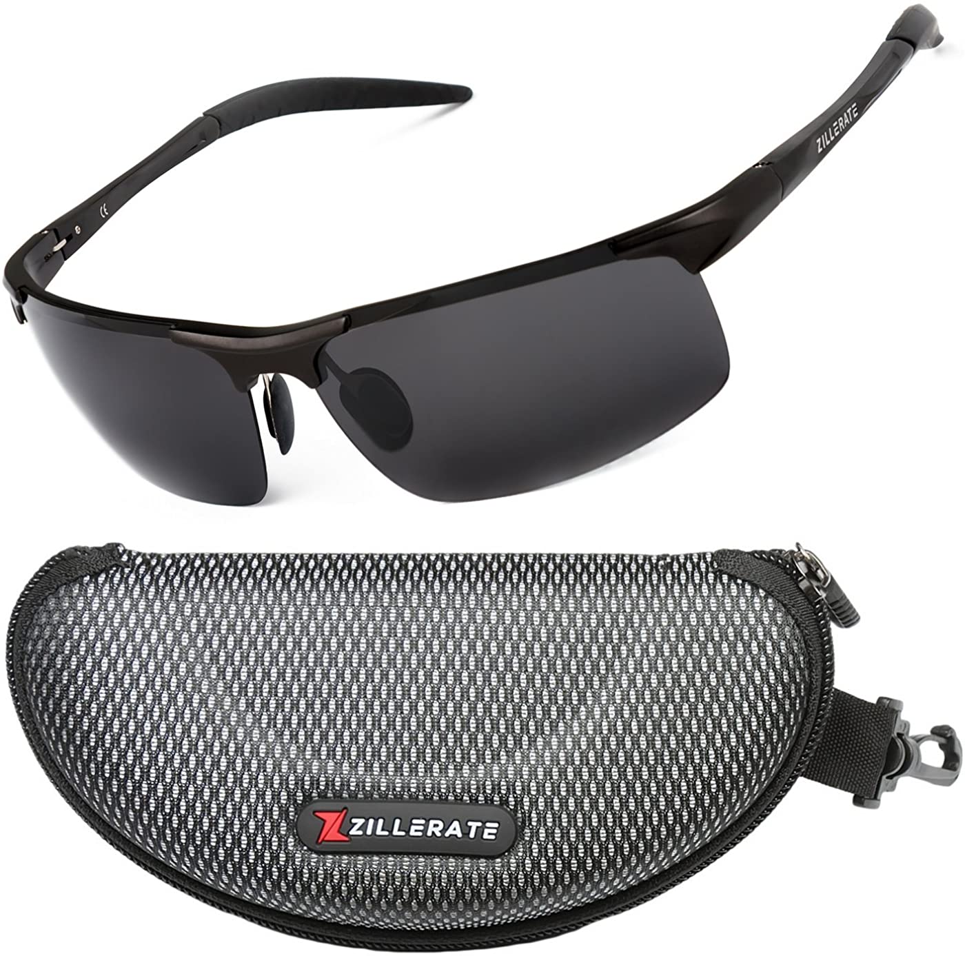 ZILLERATE Polarised Sunglasses for Men Cool Sunglasses Men, Driving Cycling Fishing Golf Sailing Cricket Hiking Trekking
