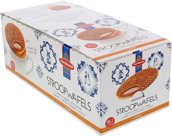 Daelmans Stroopwafels | Caramel Stroopwaffle | Caramel Wafers - 78 g x 18 in a Box - Warm it up on Your Cup - Great for Those on The go Moments… - Image 2
